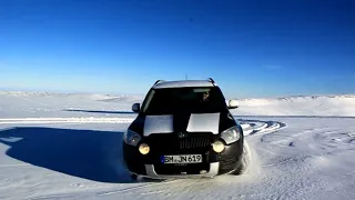 Шкода Йети тест №3 Зимой 2012 (перезалив) / Skoda Yeti test #3 in winter 2012 (Reuploading)