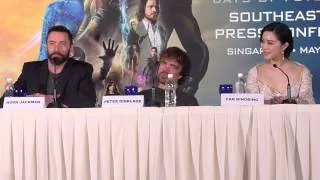 X-Men: Days of Future Past press con in Singapore - Hugh Jackman speaks