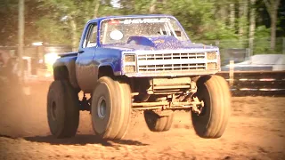 MUD TRUCKS HIT THE PIT WIDE OPEN!