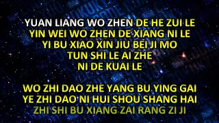 Zhi Shi Tai Ai Ni - Hins Cheung - Karaoke Instrumental with Lyric Pinyin by Code Rokukyuu