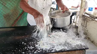 Ayappa Uncle Makes Delicious Rava Dosa | Art of Dosa Making | Indian Street Food