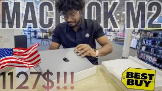 M2 MacBook Air | New purchase | Price in USA? | BESTBUY | In తెలుగు | Masters in USA |