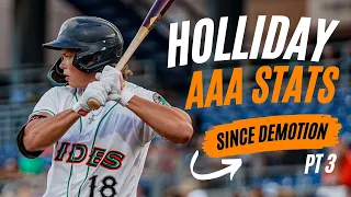 How is Jackson Holliday Doing Back in AAA? Pt.3