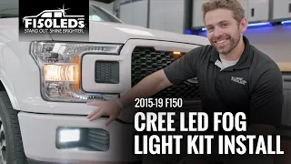 2015+ F150 CREE LED FOG LIGHT KIT INSTALL F150LEDS.COM