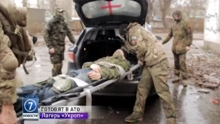 Тренировки в лагере «Укроп»: как одесских патриотов готовят к условиям зоны АТО
