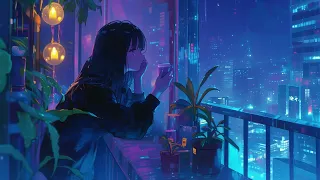 rainy evening in the city 🌧 calm your anxiety, chill music - lofi hip hop mix