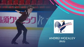 Andrei Mozalev (RUS) | Men FS | Internationaux de France 2021  | #GPFigure