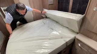 Fixed bed / storage demonstration - Coachman Laser / Laser Xcel range