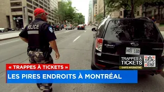 «Trappes à tickets»: les pires endroits à Montréal - Explications TVA 18h