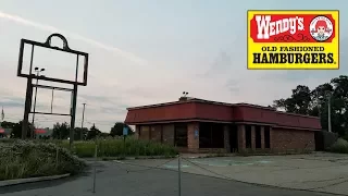 Abandoned Wendy's With Unlocked Freezers Wexford, Pa *DEMOLISHED*