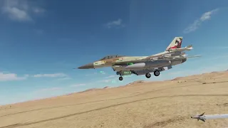 DCS F-16 Sketch landing (first try)