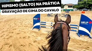 HIPISMO - SALTOS (GRAVAÇÃO DE CIMA DO CAVALO)