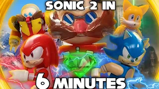 SONIC 2 "The Movie" in 6 Minutes | LEGO Recap