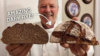 Dark Rye Bread (German) using 100% Rye Flour - Ivo's recipe and tips