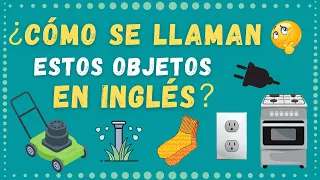 Prueba de Vocabulario en Inglés, 20 OBJETOS COMUNES