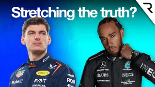 Interrogating Lewis Hamilton's questionable Max Verstappen F1 claim