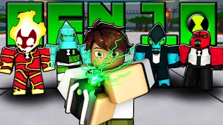 Using BEN 10 MOVESETS in ROBLOX Heroes Battlegrounds