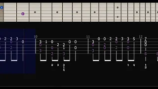 (Andrew York) Transitions | Fingerstyle TAB