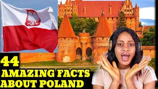Reaction to 44 Amazing Facts About Poland 🇵🇱 (Geography now Poland)
