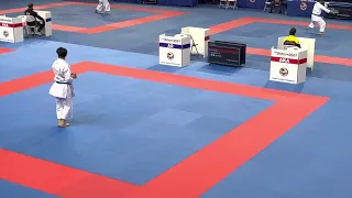 A Funada (JPN) Kusanku Male Kata Karate 1 Series A Athens 2023