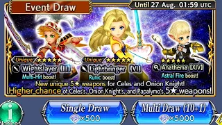 Dissidia Final Fantasy Opera Omnia - Celes - Global Banner