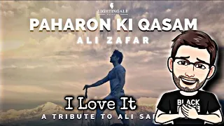 Reaction on Ali Zafar Song || Paharon Ki Qasam || A tribute to Ali Sadpara