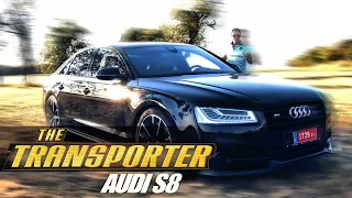 j'ai testé la voiture du transporteur ! AUDI S8 605ch