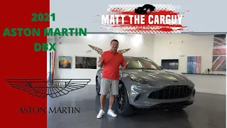 2021 Aston Martin DBX is the ultimate ultra luxury SUV. Review, Walk around and test drive.