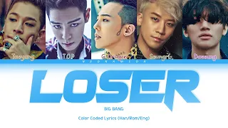 [Color Coded Lyrics] LOSER - BIGBANG (Han/Rom/Eng)