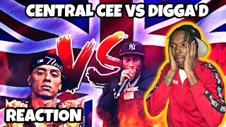 AMERICAN REACTS TO UK DRILL | Central Cee vs Digga D: The Violent Backstory