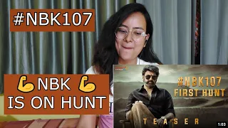 NBK107 First Hunt Teaser Reaction| Nandamuri Balakrishna | Shruti Haasan | Thaman S