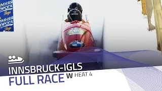 Innsbruck-Igls | BMW IBSF World Championships 2016 - Women's Bobsleigh Heat 4 | IBSF Official