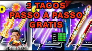 Como Pegar 3 Tacos Gratis Nivel Maximo Passo a Passo  8Ball Pool Veja como Instalar Tudo do Zero