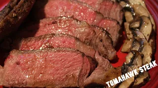 The Best and Easiest tomahawk steak recipe - oven