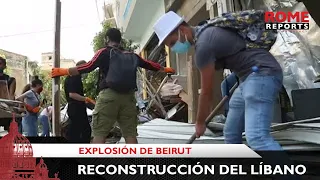 La reconstrucción del Líbano continúa un año después de la explosión en Beirut