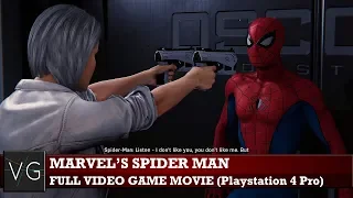 Marvel's Spider Man (PS4) full video game movie [Heavy Spoilers]. All cutscenes + story elements.