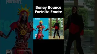 Boney Bounce Emote Comparison @fortnite #shorts #fortnite