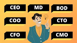 Difference Between MD vs CEO,CTO,COO,CMD,CLO In Hindi💥 I By- Startup Media