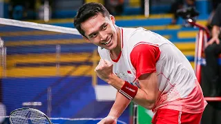 Jojo Defeat The World Champion | Jonatan Christie vs Loh Kean Yew | Badminton Asia Championship 2022