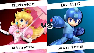 MuteAce (Peach) Vs. UG | MTG (Megaman) | Winners Quarters