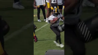 "Beat up the pads" 😤 Najee Harris mic'd up #steelers #nfl #micdup