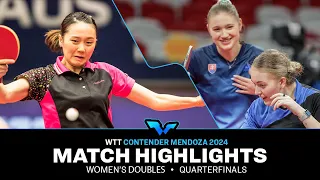 Cheng Chien vs Labosova Kukulkova | WD QF | WTT Contender Mendoza 2024