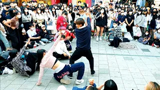 20220505 174328 《대박🤩Guest#게스트(MyungJin#명진)》 #웅이팀(조현웅) Hongdae Dance Busking 홍대버스킹 #SnowHorse