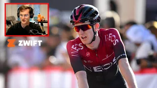 Eddie Dunbar Transfers from INEOS to BikeExchange | LR & Benji Discuss | Lanterne Rouge x Zwift