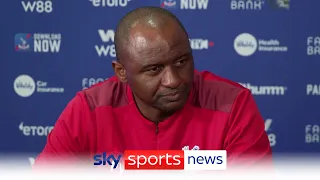 "Going back there will be emotional" - Patrick Vieira on facing Arsenal