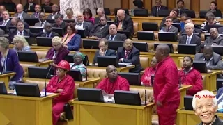 Speaker Baleka Mbete Is Scared Of White People - Julius Malema.