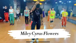 Miley Cyrus Flowers / Zumba / Zin Ravi Tigga / Vietnam 🇻🇳/ Dance / Fitness