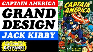 Captain America Grand Design by Jack Kirby. The FIRST Marvel GRAND DESIGN?