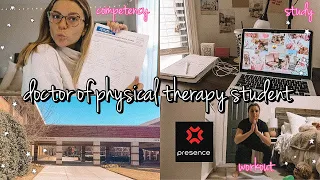 DAY IN THE LIFE OF A DPT STUDENT | presence.fit, competency, & exam prep!