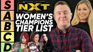 TIER LIST: WWE NXT Women's Champions